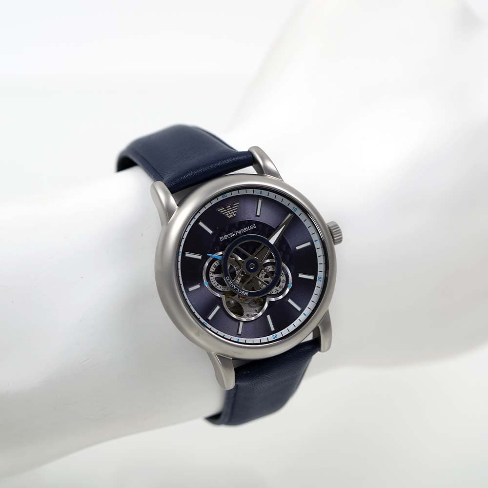 エンポリオアルマーニ 腕時計 メンズ EMPORIO ARMANI Luigi Meccanico ルイージ メカニコ ネイビー 自動巻き  AR60011 | アクセサリーギフトのTYS