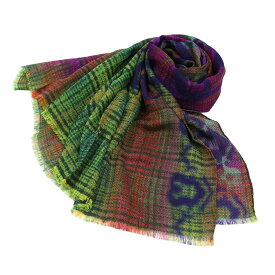 エトロ ETRO スカーフ ウール シルク マルチカラー Scarf Multi Wool/Silk 11777 4056 400