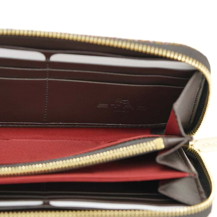 楽天市場】[アウトレット箱] エトロ ETRO 長財布 ラウンドファスナー 