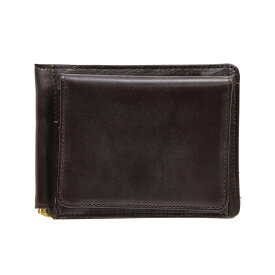 グレンロイヤル マネークリップ 小銭入れあり 二つ折り財布 薄型 ブライドルレザー 本革 ハンドメイド GLENROYAL Money Clip With Coin Pocket Bridle Leather 03-6164