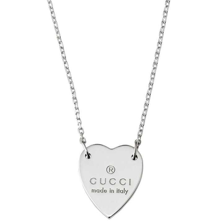 楽天市場】グッチ ネックレス ペンダント GUCCI TRADEMARK レディース 