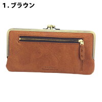 ホークカンパニー財布がま口外側小銭入れイタリア製本革使用レディースFAUCON【長財布/コンパクト/薄い/レザー/プレゼント/ギフト】