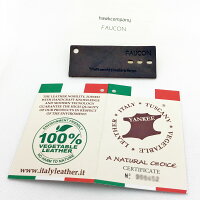 ホークカンパニー財布がま口外側小銭入れイタリア製本革使用レディースFAUCON【長財布/コンパクト/薄い/レザー/プレゼント/ギフト】