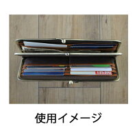 ホークカンパニー財布がま口外側小銭入れイタリア製本革使用レディースFAUCON【長財布/コンパクト/薄い/レザー/プレゼント/ギフト】