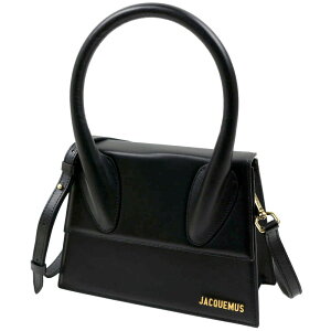 �W���b�N���X �V�����_�[�o�b�O �n���h�o�b�O �g�[�g�o�b�O ���f�B�[�X �`�L�[�g ���[�W ���U�[ �{�v �u���b�N JACQUEMUS 2way CHIQUITO LARGE LEATHER HANDBAG 213BA003 3000 990 213BA003-3000-990