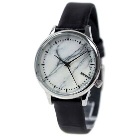 KOMONO 時計 レディース エステール マーブル ホワイト レザーベルト コモノ 腕時計 KOM-W2474