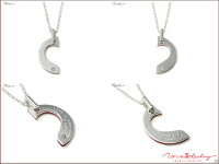 LOVEofDESTINYラブオブディスティニーシルバーダイヤ&ハートリングVOL.1赤い糸入りペアネックレスペンダントLODN-012M012L【ペアアクセサリー/プレゼント/ギフト/記念日/誕生日】02P12Oct15