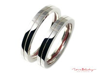 LOVEofDESTINYラブオブディスティニーシルバー950クロスVOL.1赤い糸入りペアリング指輪LODR-004PAIR【ペアアクセサリー/プレゼント/ギフト/記念日/誕生日】【after1207】
