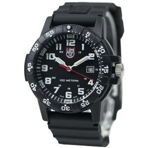 LUMINOX ���~�m�b�N�X �r���v �����Y LEATHERBACK SEA TURTLE GIANT 44mm �N�H�[�c 10�C���h�� LLT �u���b�N XS.0321.L