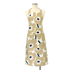 }bR Gv marimekko fB[X EjbR x[W/zCg/u[ Lb`G Pieni Unikko Apron Cotton 069907-185
