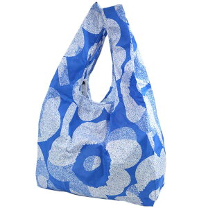 �}�����b�R �o�b�O marimekko �g�[�g�o�b�O �X�}�[�g�o�b�O �G�R�o�b�O �܂肽���ݎ��[ BLUE WHITE 093925-515 093925 515