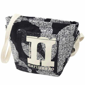 �}�����b�R �V�����_�[�o�b�O ���f�B�[�X �΂ߊ|�� ���|�� �u���b�N �z���C�g marimekko Mono Mini Crossbody Unikko 094578-910 094578 910