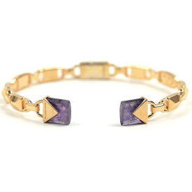 マイケルコース バングル ブレスレット レディース シルバー925 ローズゴールド パープル MICHAEL KORS MKC1008AV791-S