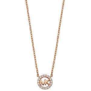 }CPR[X lbNX y_g MICHAEL KORS fB[X MKC1726CZ791 pF S `[ MKS [YS[h ANZT[ PAVE LOGO CHARM NECKLACE MKC1726CZ791