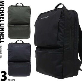 マイケルリンネル MICHAEL LINNELL リュックサック バックパック Basic Backpack 16L MLEP-07