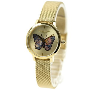 �I���r�A�o�[�g�� OLIVIA BURTON �r���v �V�O�l�`���[ 28mm �V�O�l�`���[ �o�^�t���C �t�����[ �ԕ� �� ���^ �E���g���X���� �X�e�����X ���C�g�S�[���h �T�����C �t���[���� ���b�V�� 24000128