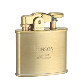 ロンソン ライター RONSON Standard スタンダード オイルライター R02-1027(R02-1031) ブラスサテン ゴールド
