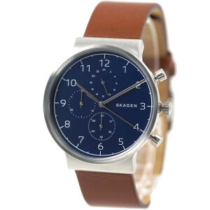 �X�J�[�Q�� SKAGEN �r���v �����Y �N���m�O���t ���U�[�x���g ANCHER �A���J�[ SKW6358