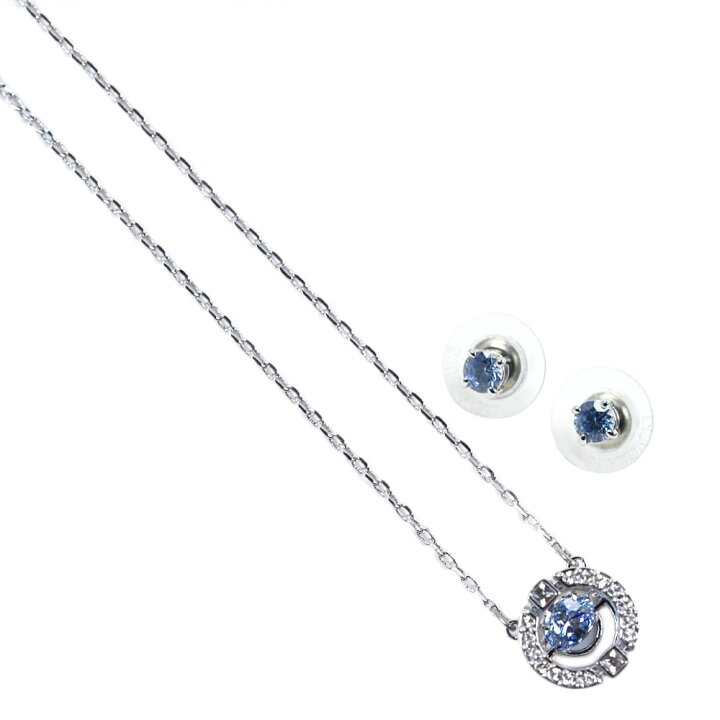 楽天市場】スワロフスキー ピアス ネックレス セット SWAROVSKI 