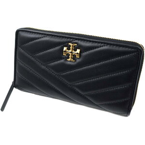 �g���[�o�[�` �����z ���f�B�[�X ���E���h�t�@�X�i�[ ���K���� �u���b�N TORY BURCH KIRA CHEVRON ZIP CONTINENTAL WALLET NORTH NAPPA BLACK 90348-001