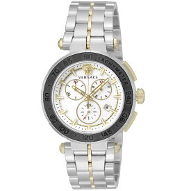 ヴェルサーチ 腕時計 メンズ VERSACE GRECA サファイアガラス ステンレスベルト スイス製 VEPM00520