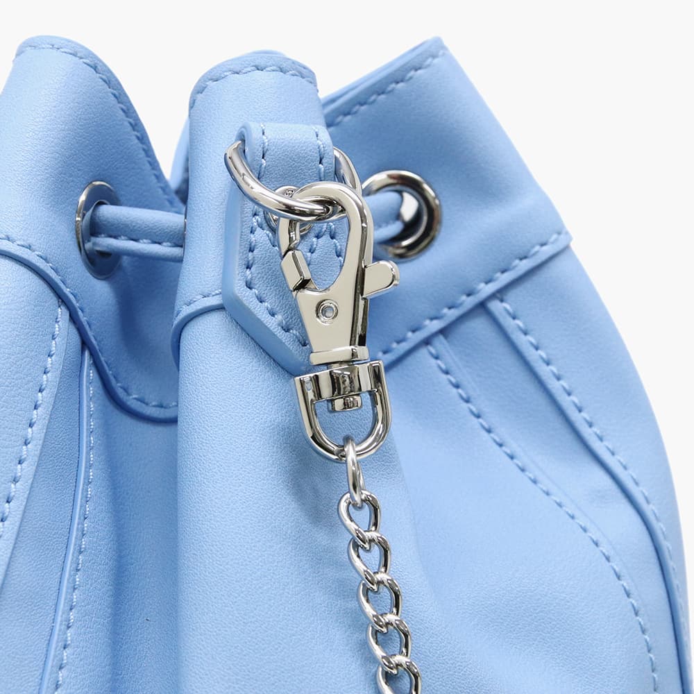 ヴィヴィアンウエストウッド ショルダーバッグ 巾着型 Vivienne Westwood LILITH BUCKET LIGHT BLUE  ライトブルー 43020018 31468 K401 | アクセサリーギフトのTYS