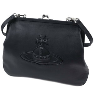 ���B���B�A���E�G�X�g�E�b�h �V�����_�[�o�b�O ���|�� ���U�[ Vivienne Westwood CLUTCH INJECTED ORB BLACK 4304006T L001S N401