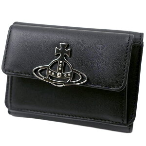 BBAEGXgEbh z O܂z ~jz fB[X ubN Vivienne Westwood COIN PURSE SMOOTH SMALL FLAP PURSE SMOOTH LEATHER BLACK 52010013-L001Q-N401 52010013 L001Q N401