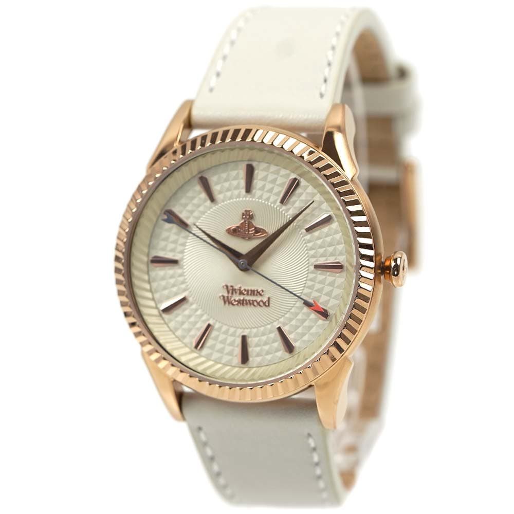 ヴィヴィアンウエストウッド 腕時計 レディース ピンクゴールド アイボリー SEYMOUR Vivienne Westwood VV240RSWH：アクセサリーギフトのTYS