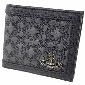 BBA EGXgEbh ܂z KȂ Y Vivienne Westwood ORBORAMA MAN BILLFOLD BLACK MINI ORB VEGAN 51120008-W0009-O101