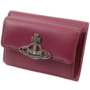 BBAEGXgEbh z O܂z fB[X bh Vivienne Westwood COIN PURSE SMOOTH SMALL FLAP PURSE SMOOTH LEATHER RED 52010013-L001Q-H401
