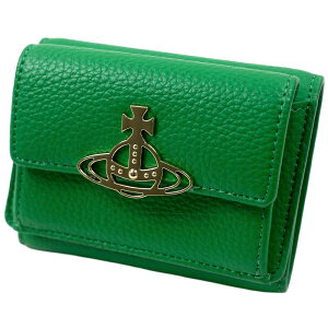 BBAEGXgEbh z O܂z ~jz fB[X O[ Vivienne Westwood RE-VEGAN SMALL FLAP PURSE BRIGHT GREEN 52010013U S000D M403 52010013U-S000D-M403