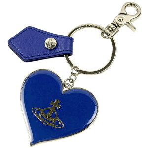 BBAEGXgEbh fB[X L[O L[z_[ obO`[ n[g u[ Vivienne Westwood KEYRINGS GRAIN MIRROR HEART ORB METAL BLUE 82030008-OM0009-K414