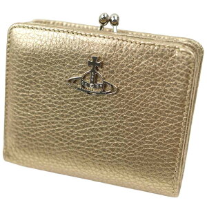 ���B���B�A���E�G�X�g�E�b�h ��܂���z ���܌� ���f�B�[�X �S�[���h Vivienne Westwood Wallet with coin pocket GRAIN WALLET GOLD 51010020U L004E R403 51010020U-L004E-R403