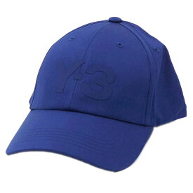 Y-3 ワイスリー キャップ 帽子 ロゴキャップ コットン ポリエステル ブルー サイズ調節可能 VICTORBLU HA6529