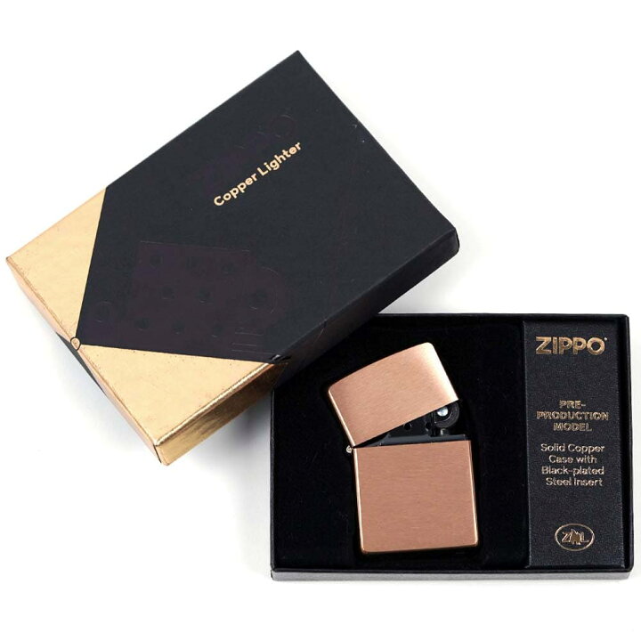 楽天市場】ZIPPO ジッポー 48107 SOLID COPPER ソリッドカッパー 銅 