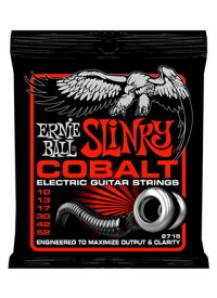 *【ゆうパケット・代引不可】【ERNIE BALL（アーニーボール）　エレキギター弦】 Cobalt Skinny Top Heavy Bottom Slinky #2715