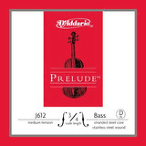 y䂤pPbgEzyD'Addario i__IjzEbhx[X(RgoX) J614 3/4M Prelude Bass Strings / E-stainless steel (4)