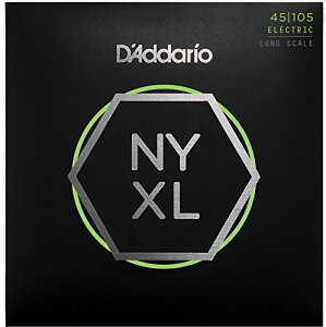 【ゆうパケット・送料無料】D'Addario ダダリオ ベース弦 NYXL Long Scale .045-.105 NYXL45105
