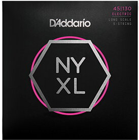 【ゆうパケット・送料無料】D'Addario ダダリオ ベース弦 NYXL Long Scale 5弦 .045-.130 NYXL45130