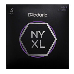 y䂤pPbgEzD'Addario __I GLM^[ NYXL Medium .011-.049 NYXL1149-3P 3setpbN