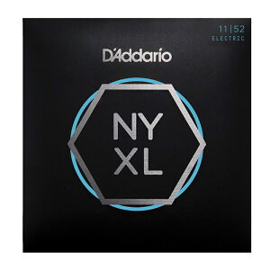 【ゆうパケット・送料無料】D'Addario ダダリオ エレキギター弦 NYXL Medium Top/Heavy Bottom .011-.052 NYXL1152