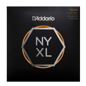 【ゆうパケット・送料無料】D'Addario ダダリオ エレキギター弦 NYXL Balanced Tension Regular Light .010-.046 NYXL1046BT