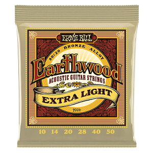 y䂤pPbgzERNIE BALL A[j[{[ AR[XeBbNM^[ 2006 Earthwood 80/20 Bronze Extra Light A[XEbh GNXgCg