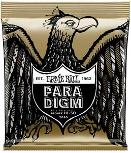 �y�䂤�p�P�b�g�ցE���������zERNIE BALL 2090 �A�R�[�X�e�B�b�N�M�^�[�� (10-50) PARADIGM 80/20 BRONZE EXTRA LIGHT