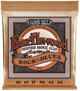 y䂤pPbg֔EzERNIE BALL 2151 AR[XeBbNM^[ (10-52) EARTHWOOD ROCK AND BLUES PHOSPHOR BRONZE