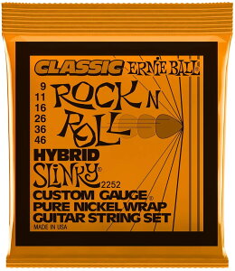 y䂤pPbgցEzERNIE BALL 2252 GLM^[ (09-46) CLASSIC R&R HYBRID SLINKY NVbNEbN[EnCubhEXL[