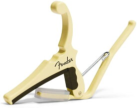 【ゆうパケット】【Kyser】【カポタスト】 KGEFOWA Fender Classic Color Quick-Change Electric Capo Olympic White ギター用カポタスト