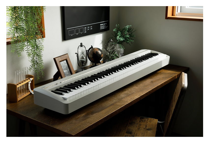 日本製 【配送料無料】カワイ KAWAI 電子ピアノ デジタルピアノ ES120Filo(フィーロ) LG ライトグレー ポータブル 譜面台  ダンパーペダル
