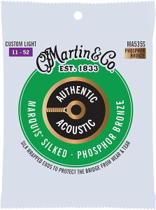 y[֔zMartin AR[XeBbNM^[ AUTHENTIC ACOUSTIC Marquis Silked MA535S (MA-535S)Custom Light .011-.052iPhosphor Bronzej